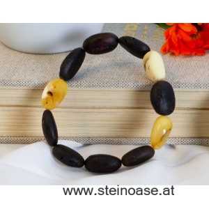 Armband Natur-Bernstein 'matt'